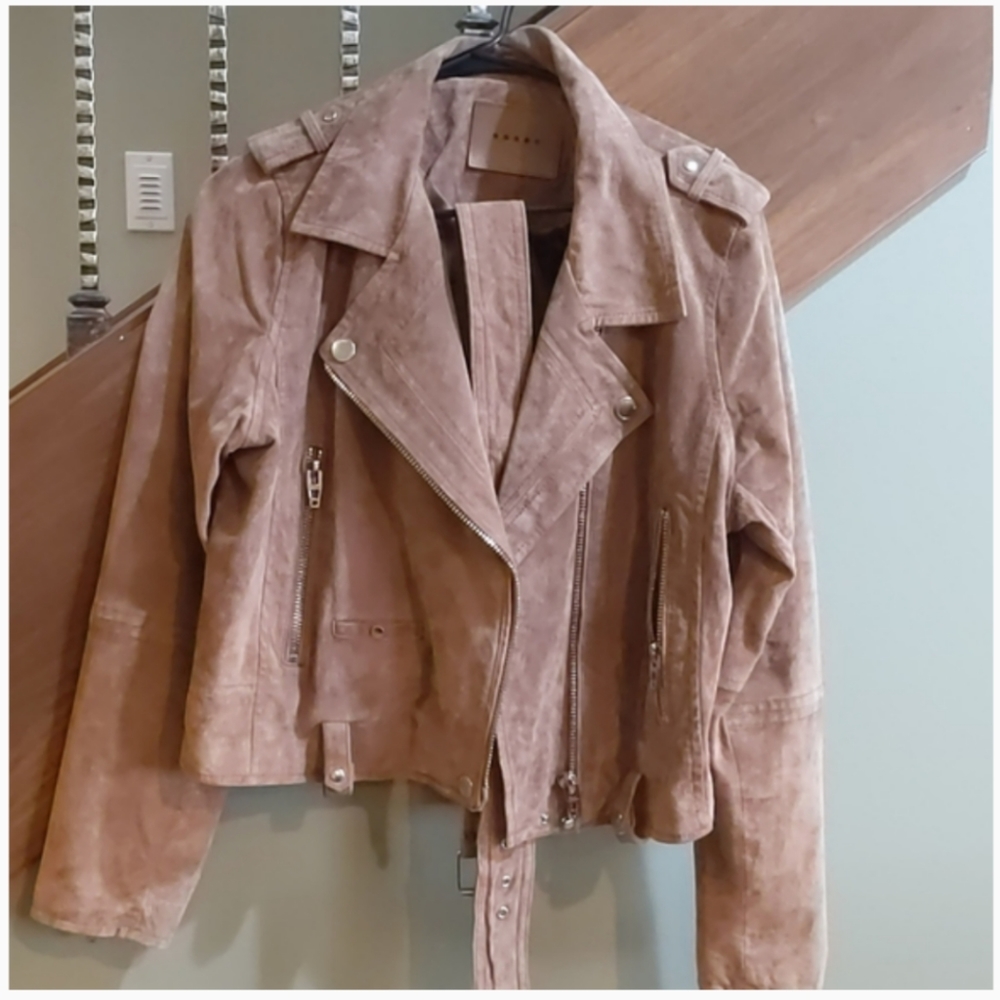 Suede Moto jacket
